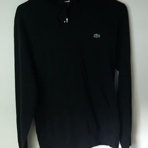 Black Lacoste hoodie